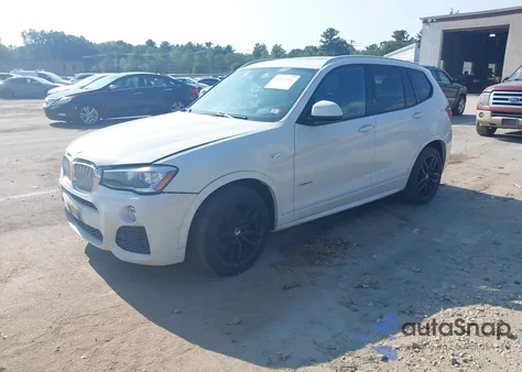2016 BMW X3 xDrive35I z USA, uszkodzony, nr VIN 5UXWX7C55G0K36948